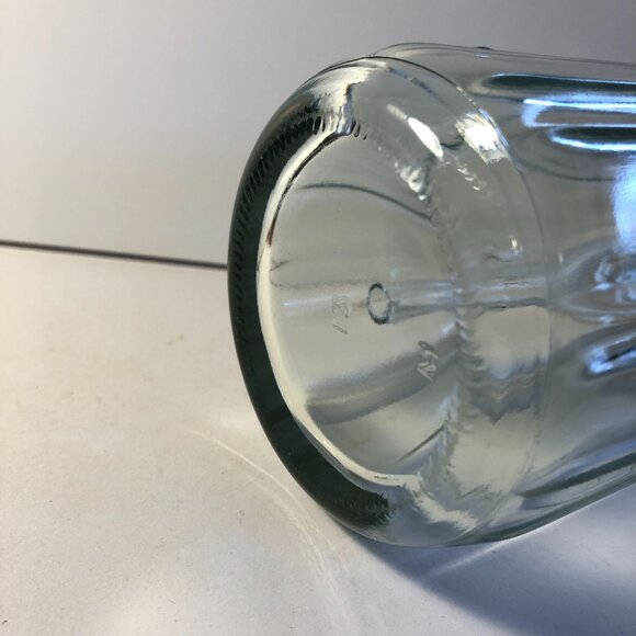 Schweppes 30 Oz Soda Water Seltzer Bottle Syphon Australia Etched Glass E13013 - Picture 10 of 12